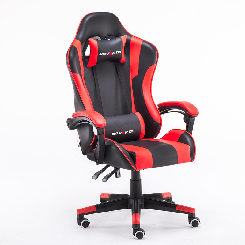 Gamingstoel Ergonomische lederen draaifauteuil Racer Sport Gamingstoel Meubilair Zwarte Silla Gamerstoel  Gamingstoel Ergonomische lederen draaifauteuil Racer Sport Gamingstoel Meubilair Zwarte Silla Gamerstoel