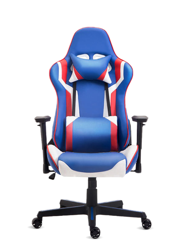 Modieuze draaibare pc-kantoorgamingstoel, racestoel voor gamer PU-gamingstoel  Modieuze draaibare pc-kantoorgamingstoel, racestoel voor gamer PU-gamingstoel